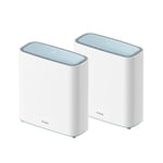 D-Link Eagle Pro AI AX3200 Mesh WiFi 6 Sistemi- 2'li Paket - 8 Akış, 802.11ax Yönlendirici, Çift Bant, OFDMA, MU-MIMO, Google Asistan v - Seçenekler: AX3200 2-Pk Mesh Sistemi, AX3200 3-Pk Mesh Sistemi