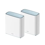 D-Link Eagle Pro AI AX3200 Mesh WiFi 6 Sistemi- 2'li Paket - 8 Akış, 802.11ax Yönlendirici, Çift Bant, OFDMA, MU-MIMO, Google Asistan v - Seçenekler: AX3200 2-Pk Mesh Sistemi, AX3200 3-Pk Mesh Sistemi