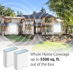 D-Link Eagle Pro AI AX3200 Mesh WiFi 6 Sistemi- 2'li Paket - 8 Akış, 802.11ax Yönlendirici, Çift Bant, OFDMA, MU-MIMO, Google Asistan v - Seçenekler: AX3200 2-Pk Mesh Sistemi, AX3200 3-Pk Mesh Sistemi