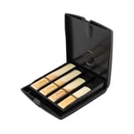 D'Addario Rico RVCASE04 Vitalizer Blattetui Universal für Klarinetten und Saxophonblätter - Seçenekler: Clarinet/Saxophone, Oboe/Bassoon, Single, Tek kişilik