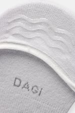Dagi Aksesuar Kc122 Kadın Pamuklu Görünmez Çorap 3'lü, Tencel