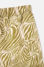 Dagi Erkek Çocuk Zebra Desenli Şort, Dokuma