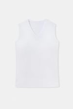 Dagi Erkek D1070 V Yaka Kolsuz T-shirt 2'li, Pamuk