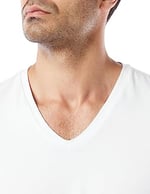 Dagi Erkek D5030 Compact V Yaka T-shirt 2'li, Pamuk