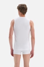 Dagi Erkek D5060 Compact Kolsuz V Yaka T-shirt, Örme - Bedenler: S, M, L, XL, XXL