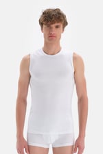 Dagi Erkek D5090 Compact Kolsuz O Yaka T-shirt, Pamuk