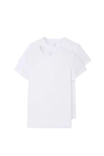 Dagi Erkek D5120 Compact O Yaka T-Shirt 2'li, Pamuklu