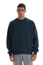 Dagi Erkek Dikiş Detaylı Sweatshirt, Viskon, Örme