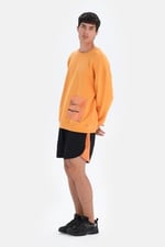 Dagi Erkek Erkek Cep Detaylı Sweatshirt, Pamuklu, Örme