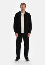 Dagi Erkek Erkek Kapişonlu Fermuarlı Sweatshirt, Pamuklu, Örme