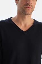 Dagi Erkek Erkek Kaşmir Karışımlı V Yaka Triko, Örme