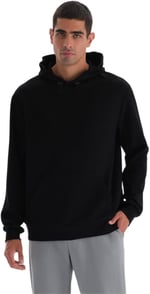 Dagi Erkek Kapüşonlu Uzun Kollu Sweatshirt, Modal, Örme
