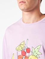 Dagi Erkek O Yaka Baskılı Tişört, Pamuklu, Örme