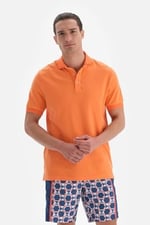 Dagi Erkek Pike Polo Yaka Tişört, Pamuklu, Örme