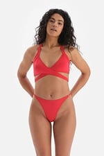 Dagi Kadın Boyundan Bağlı Bikini Üst, Örme