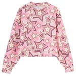 Dagi Kadın Dik Yaka Yıldız Baskılı Scuba Sweatshirt, Örme