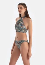 Dagi Kadın Halter Yaka Bikini Üst, Örme