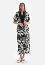 Dagi Kadın Keten Uzun Kimono, Örme