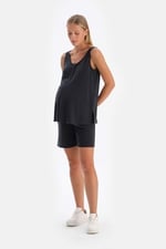 Dagi Kadın Modal Hamile Şort Indigo - Bedenler: S, M, L, XL