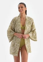 Dagi Kadın Pamuklu Kimono, Örme