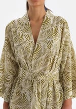 Dagi Kadın Pamuklu Kimono, Örme