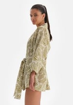 Dagi Kadın Pamuklu Kimono, Örme
