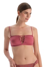 Dagi Kadın Straplez Bikini Üst, Örme