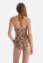 Dagi Kadın Straplez Kaplı Bikini Mayo, Örme