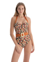 Dagi Kadın Straplez Kaplı Bikini Mayo, Örme