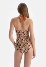 Dagi Kadın Straplez Kaplı Bikini Mayo, Örme