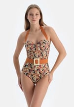 Dagi Kadın Straplez Kaplı Bikini Mayo, Örme