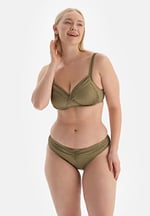 Dagi Kadın Toparlayıcı Yüksek Bel Bikini Alt, Örme