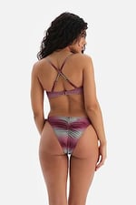 Dagi Kadın Üçgen Geniş Bikini Üst, Örme