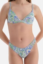 Dagi Kadın Üçgen Küçük Bikini Üst, Örme