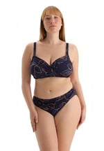 Dagi Kadın Yüksek Bel Bikini Alt, Örme