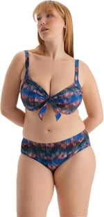 Dagi Kadın Yüksek Bel Bikini Alt, Örme
