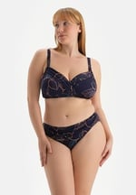 Dagi Kadın Yüksek Bel Bikini Alt, Örme