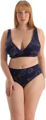 Dagi Kadın Yüksek Bel Bikini Alt, Örme