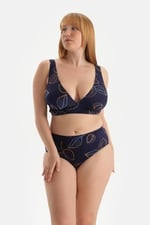 Dagi Kadın Yüksek Bel Bikini Alt, Örme