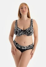 Dagi Kadın Yüksek Bel Bikini Alt, Örme
