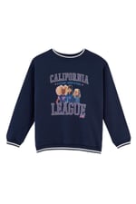 Dagi Kız Çocuk Barbıe Lisans Baskılı Sweatshirt, Pamuklu, Örme