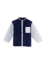 Dagi Kız Çocuk Cep Detaylı Unisex Şerpa Sweatshirt, Örme