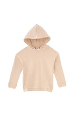 Dagi Kız Çocuk Kapüşonlu Sweatshirt, Pamuklu, Örme