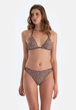 Dagi Leopar Baskılı Slip Bikini Altı, 24SW81002ST