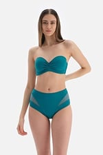 Dagi Straplez Kaplı Bikini Üst Siyah, 23SW82003GB