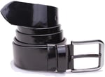 Dagoster DMK26-456 Siyah Rugan 4.5 cm Suni Deri Erkek Kemer