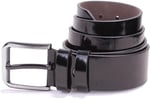 Dagoster DMK26-456 Siyah Rugan 4.5 cm Suni Deri Erkek Kemer