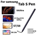 DaiUni S-Pen yedek uçlar Samsung Galaxy Tab S7 FE/Tab S7 / Tab S7+ Plus/Galaxy Tab S8 / Tab S8+ Plus/Tab S8 Ultra için dokunmatik Stylus S Pen Uçlar uç alet seti, 5 adet (siyah)