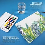 Daler Rowney Aquafine Sulu Boya Seyahat Seti, 24 Yarım Kap