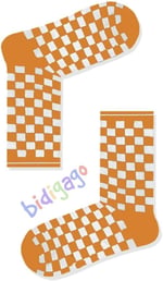 Dama Desenli Tenis Kolej Çorap-1